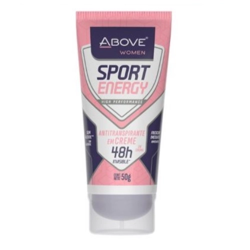 Desodorante Above Creme Women 48 Horas Sport Energy 50G