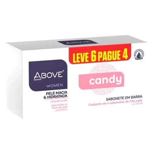 SABONETE ABOVE WOMEN CANDY L6P4UN 75G