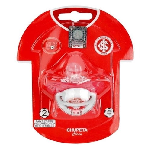 CHUPETA KIDS GOL SIL RED T2 INTERNACIONAL 144 1UN