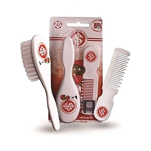 KIT KIDSGOL ESCOVA DE CABELO + PENTE INTERNACIONAL 388
