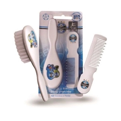 KIT KIDSGOL ESCOVA DE CABELO + PENTE GREMIO 399
