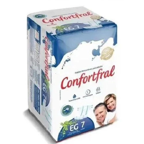 FRALDA CONFORT FRAL ADULTO EG 7UN