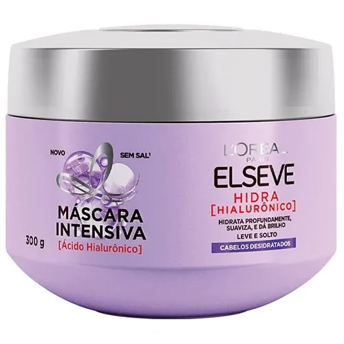 MASCARA CAPILAR ELSEVE HIDRA HIALURONICO 300G