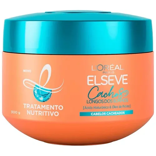 MASCARA CAPILAR ELSEVE CACHOS LONGOS DOS SONHOS 300G