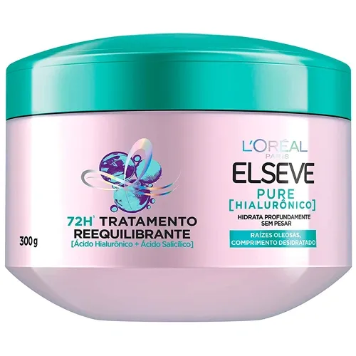 MASCARA CAPILAR ELSEVE PURE HIALURONICO 300G