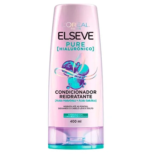 CONDICIONADOR ELSEVE PURE HIALURONICO 400ML
