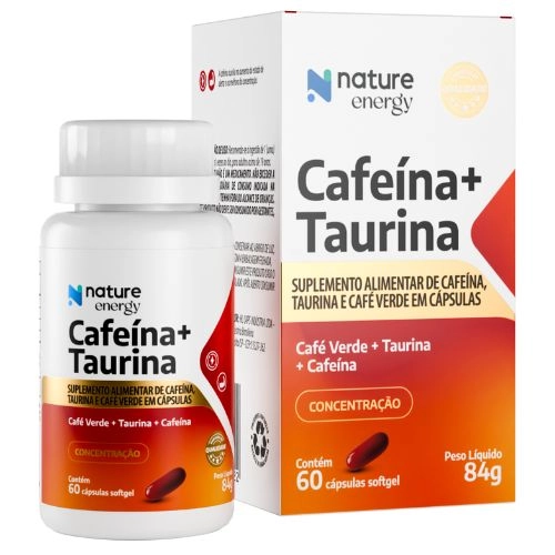 NATURE CAFEINA TAURINA 60CAP