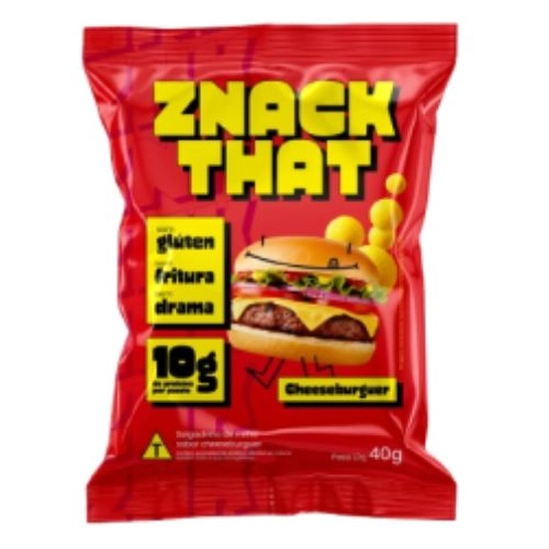 SNACK PROTEICO EXTRUSADO CHEESEBURGER 40G