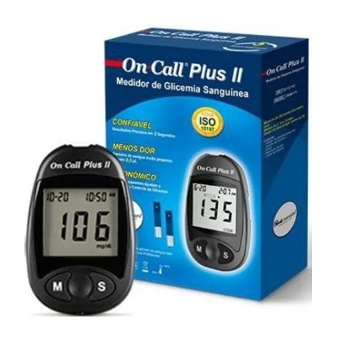 MEDIDOR GLICOSE ON CALL PLUS II 1UN