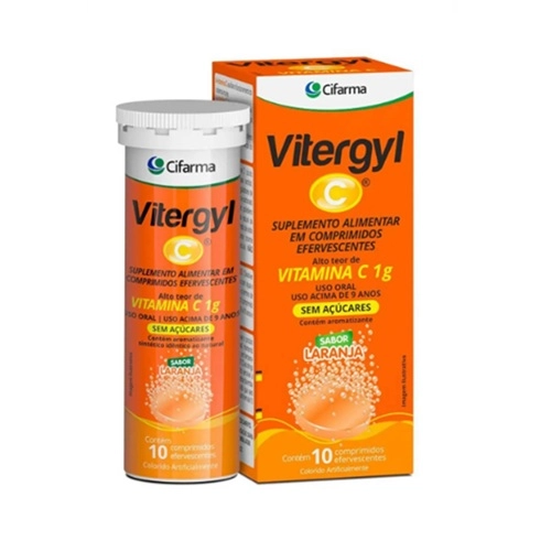 VITERGYL C 1,9G 10CP EFERV