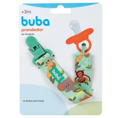 PRENDEDOR CHUPETA BUBA SAFARI 10669 1UN