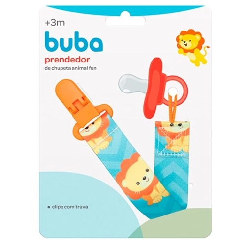PRENDEDOR CHUPETA BUBA LEAO 12047 1UN