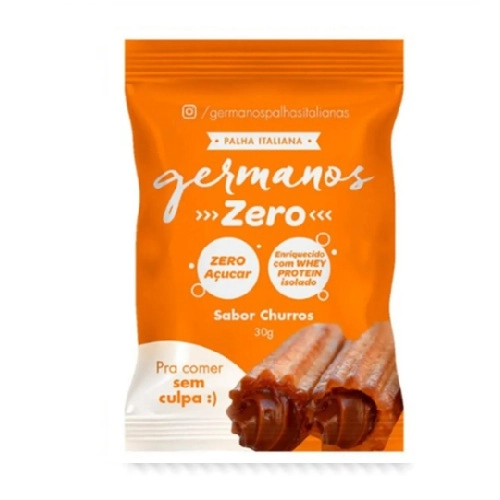 PALHA ITALIANA SABOR CHURROS 30G ZERO ACUCAR