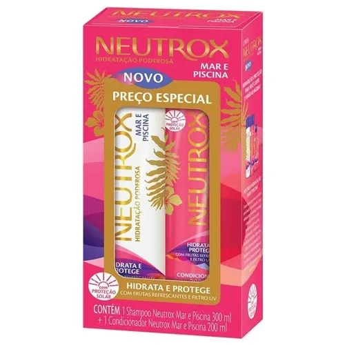 SHAMPOO + CONDICIONADOR NEUTROX MAR E PISC