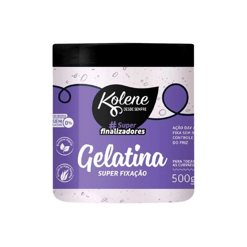 GELATINA CAPILAR KOLENE SUPER FIXACAO 500G