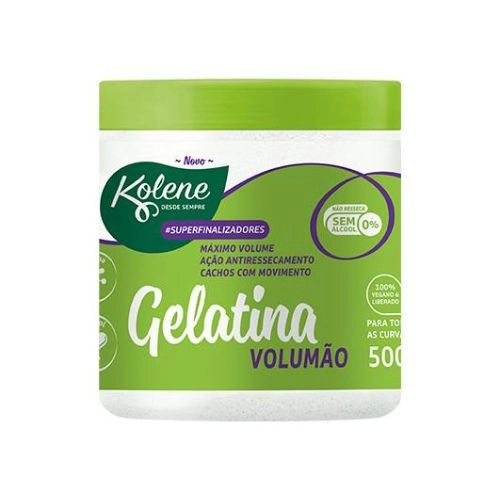 GELATINA CAPILAR KOLENE SUPER VOLUMAO 500G