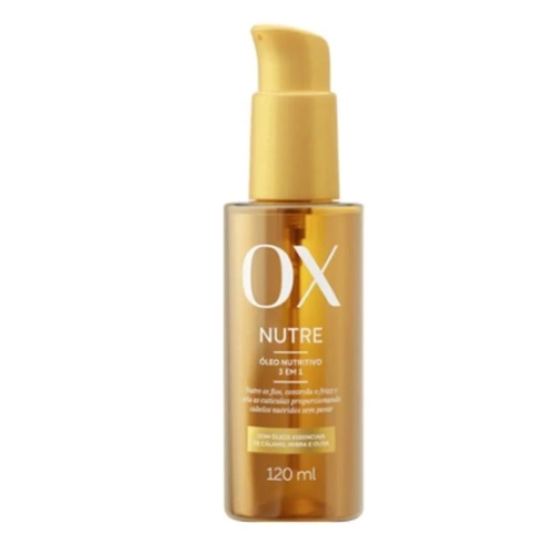 OLEO CAPILAR NUTRITIVO OX NUTRE 3 EM 1 120ML