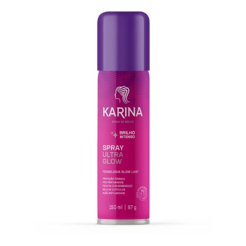SPRAY KARINA ULTRA GLOW BRILHO INTENSO 150ML