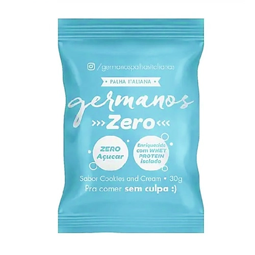 PALHA ITALIANA SABOR COOKIES E CREAM 30G ZERO ACUCAR