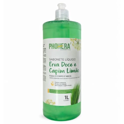SABONETE LIQ PHOHERA FRUTAS ERVA DOCE/CAPIM LIMAO 1L
