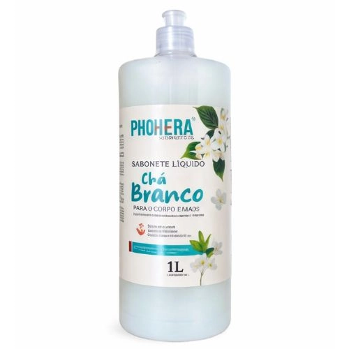 SABONETE LIQ PHOHERA CHA BRANCO 1L