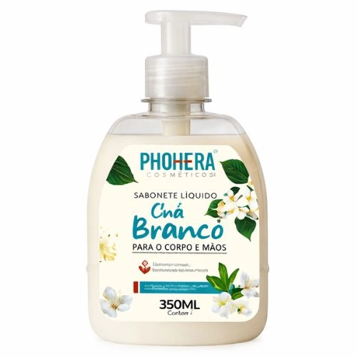 SABONETE LIQ PHOHERA CHA BRANCO 350ML