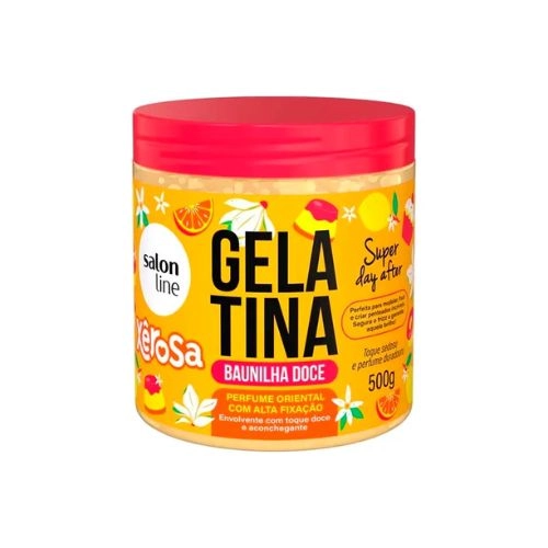GELATINA CAPILAR SALON LINE XEROSA BAUNILHA DOCE 500G