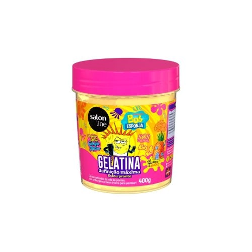 GELATINA CAPILAR SALON LINE KIDS BOB ESPONJA 400G