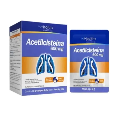 ACETILCISTEINA 600MG 16ENV