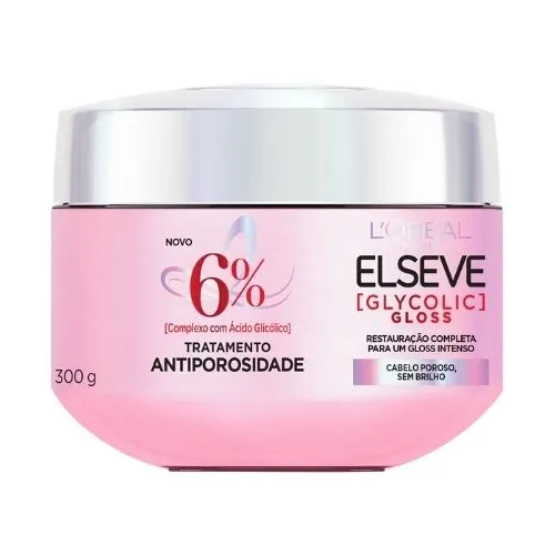 MASCARA CAPILAR ELSEVE GLYCOLIC GLOSS 300G