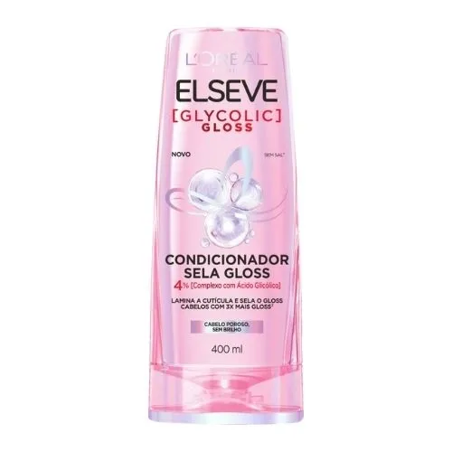 CONDICIONADOR ELSEVE GLYCOLIC GLOSS 400ML