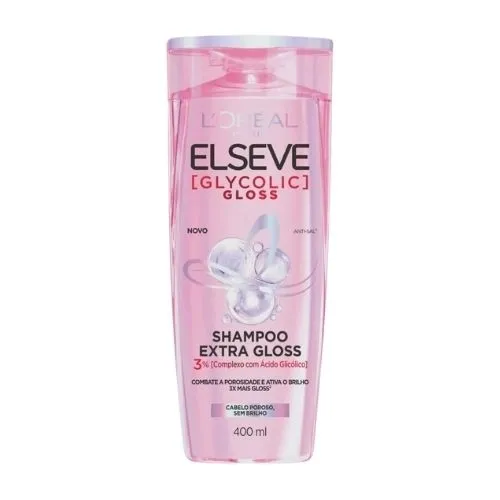 SHAMPOO ELSEVE GLYCOLIC GLOSS 400ML