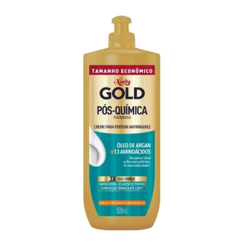 CREME PENTEAR NIELY GOLD POS QUIMICA 500ML