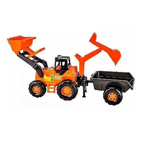 Trator Escavadeira Carreta Farmer Car 1Un