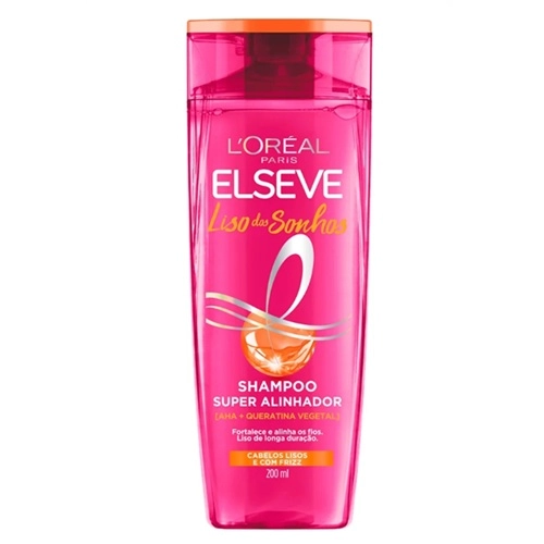 SHAMPOO ELSEVE LISO DOS SONHOS 200ML