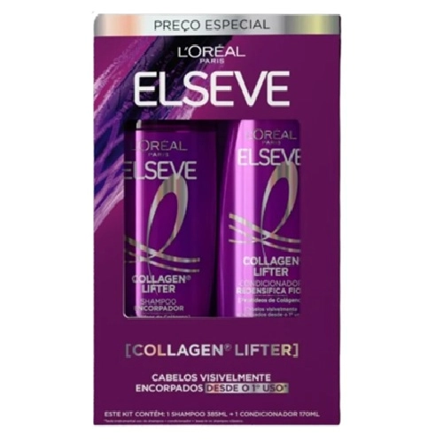 KIT ELSEVE SH+COND COLLAGEN LIFTER 385ML+170ML