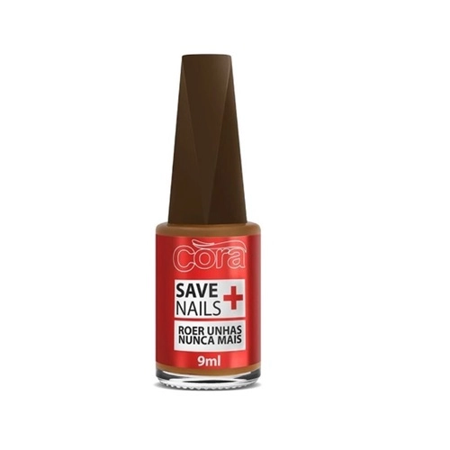 Esmalte Cora Save Nails Roer Unhas Nunca Mais